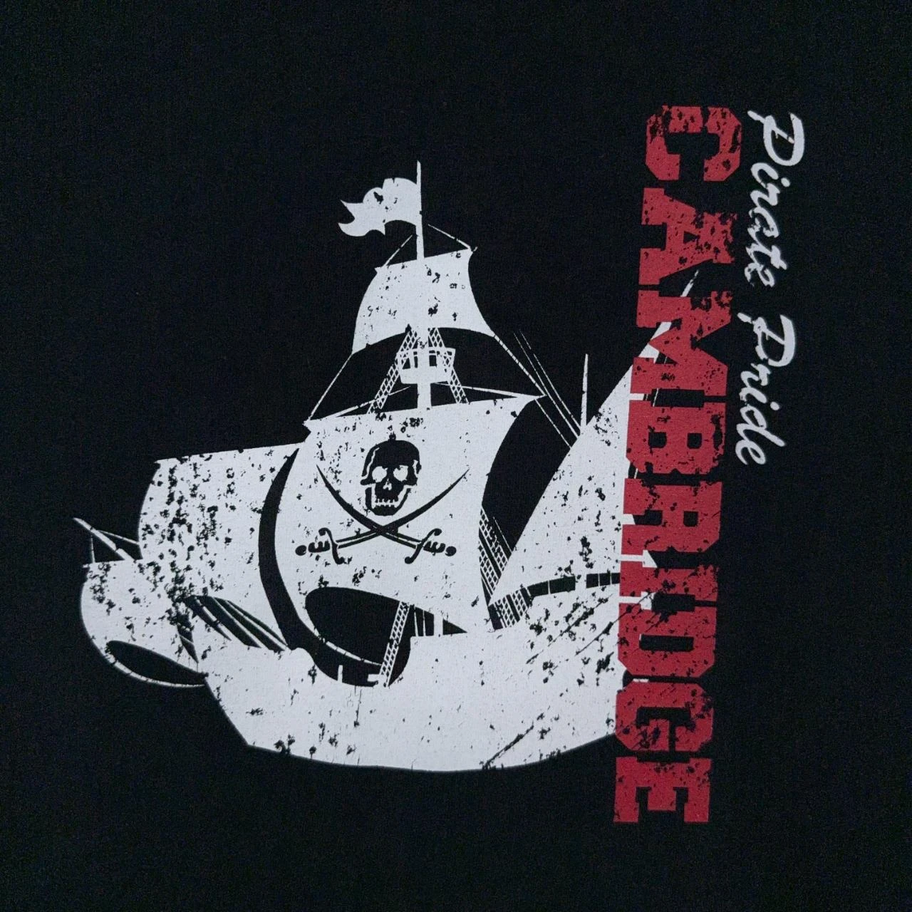 Gildan Cambridge Pirates Grafisch T-shirt Zwart XL – photo 3